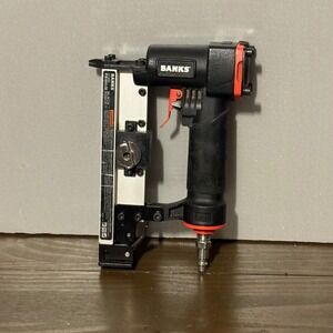 Banks Pin Nailer 23 Gauge Pneumatic Finishing Tool 1/2-1" 100 PSI Used